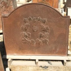 PLAQUE DE CHEMINEE SOLEIL...