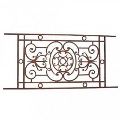 GARDE CORPS FER FORGE H49